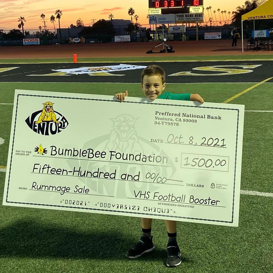 Ventura HS Football hosts rummage sale to benefit BumbleBee Foundation